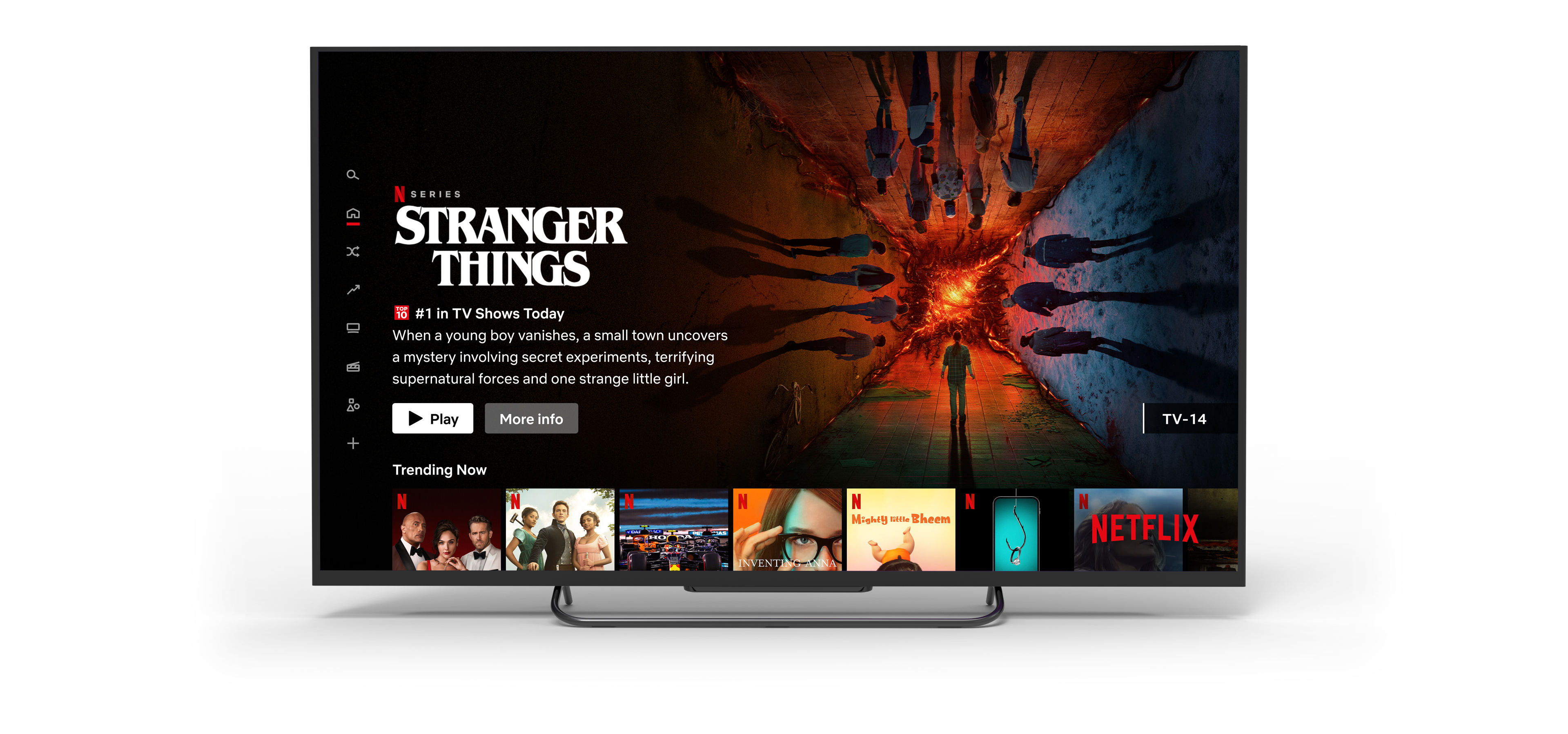 netflix home screen